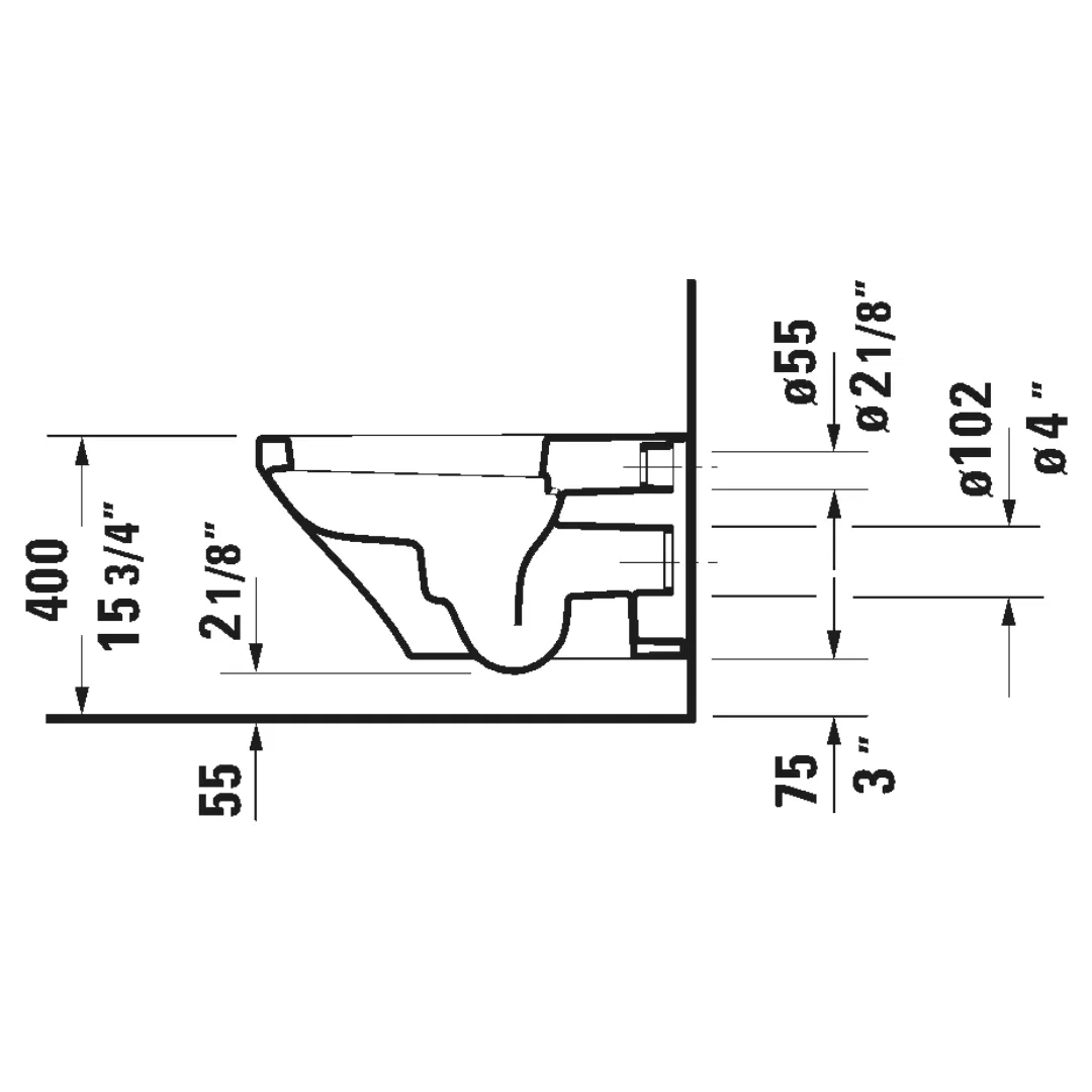 Bồn cầu treo tường - DuraStyle