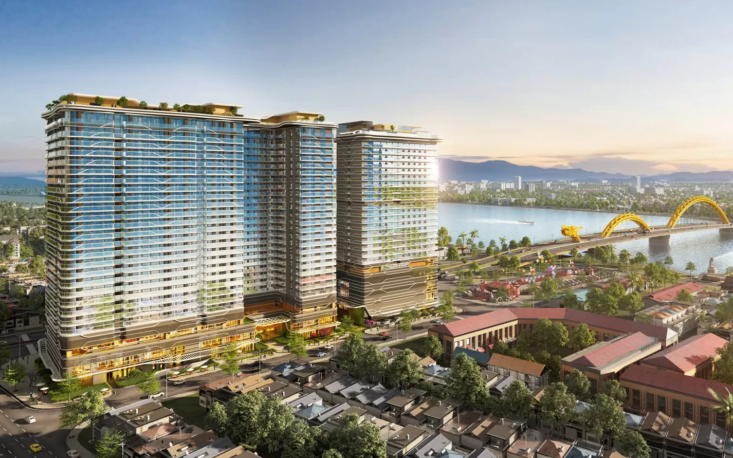 TỔ HỢP CĂN HỘ – KHÁCH SẠN – TTTM THE LEGEND ĐÀ NẴNG