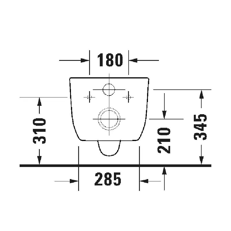 Bồn cầu treo tường Aurena HygieneFlush - DuraShield