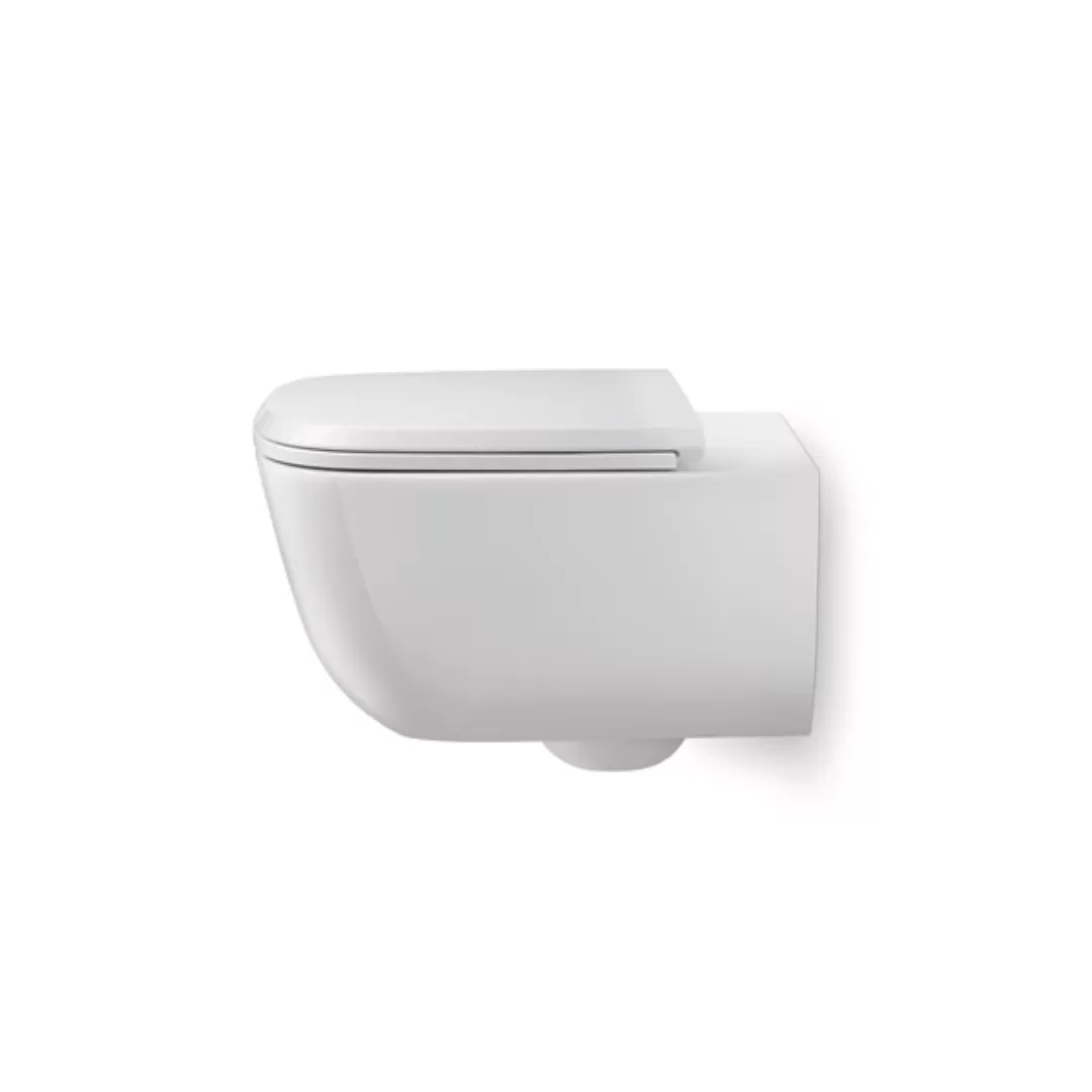 Bồn cầu treo tường 365x570mm, xả không vành, xả thẳng - Aurena