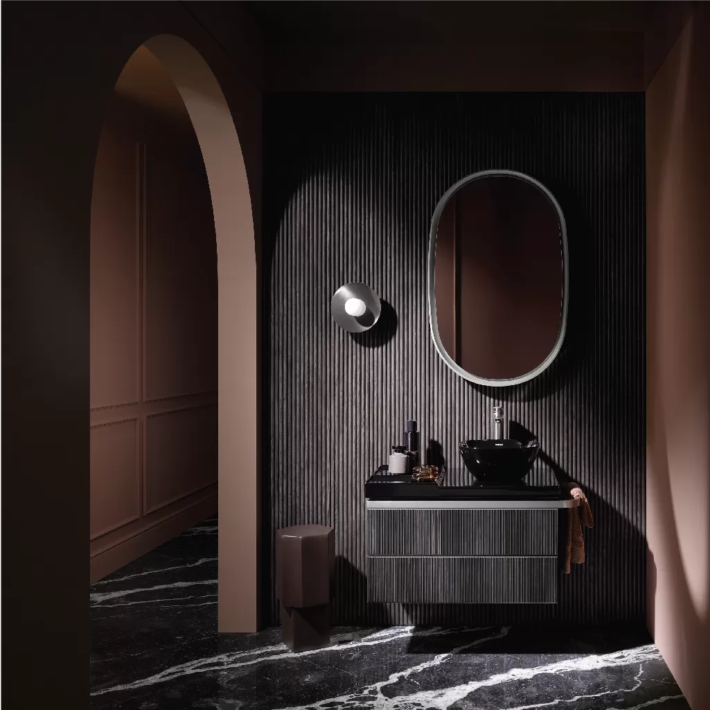 Chậu rửa đặt bàn 800x500mm, Có Lỗ thoát tràn - Aurena