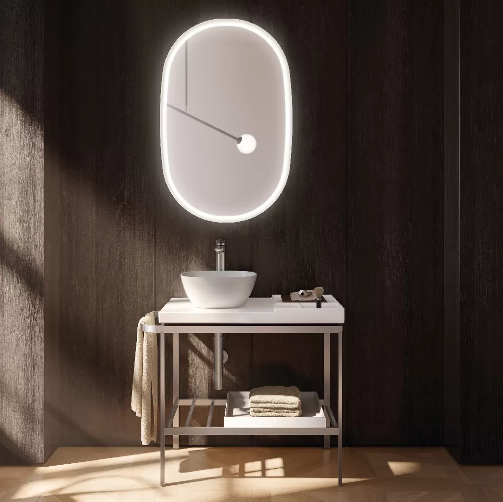 Chậu rửa đặt bàn 800x500mm, Có Lỗ thoát tràn - Aurena 099480