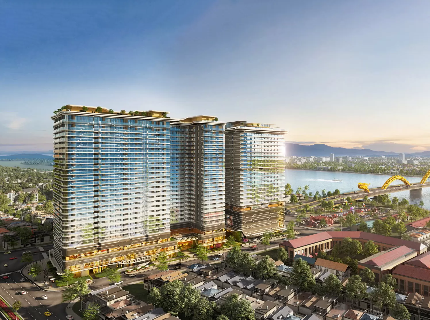 TỔ HỢP CĂN HỘ – KHÁCH SẠN – TTTM THE LEGEND ĐÀ NẴNG