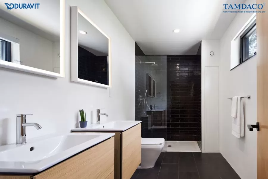 Không gian phòng tắm bền vững & thẩm mỹ – Cảm hứng từ Duravit x Studio 804