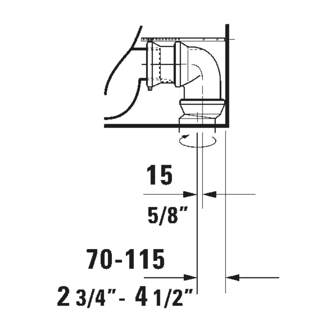 Bồn cầu 2 khối - DuraStyle