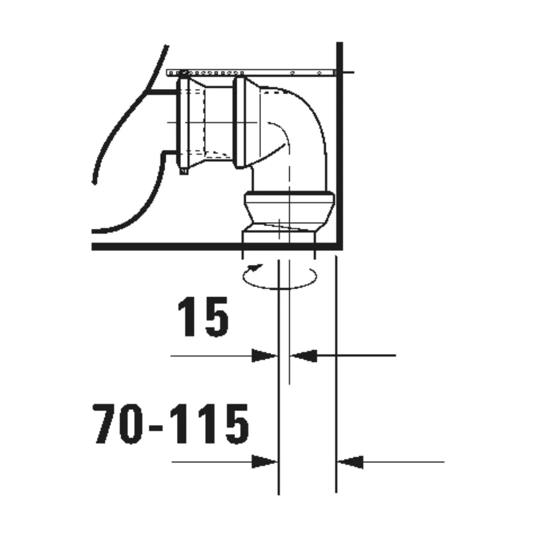 Bồn cầu 2 khối - DuraStyle