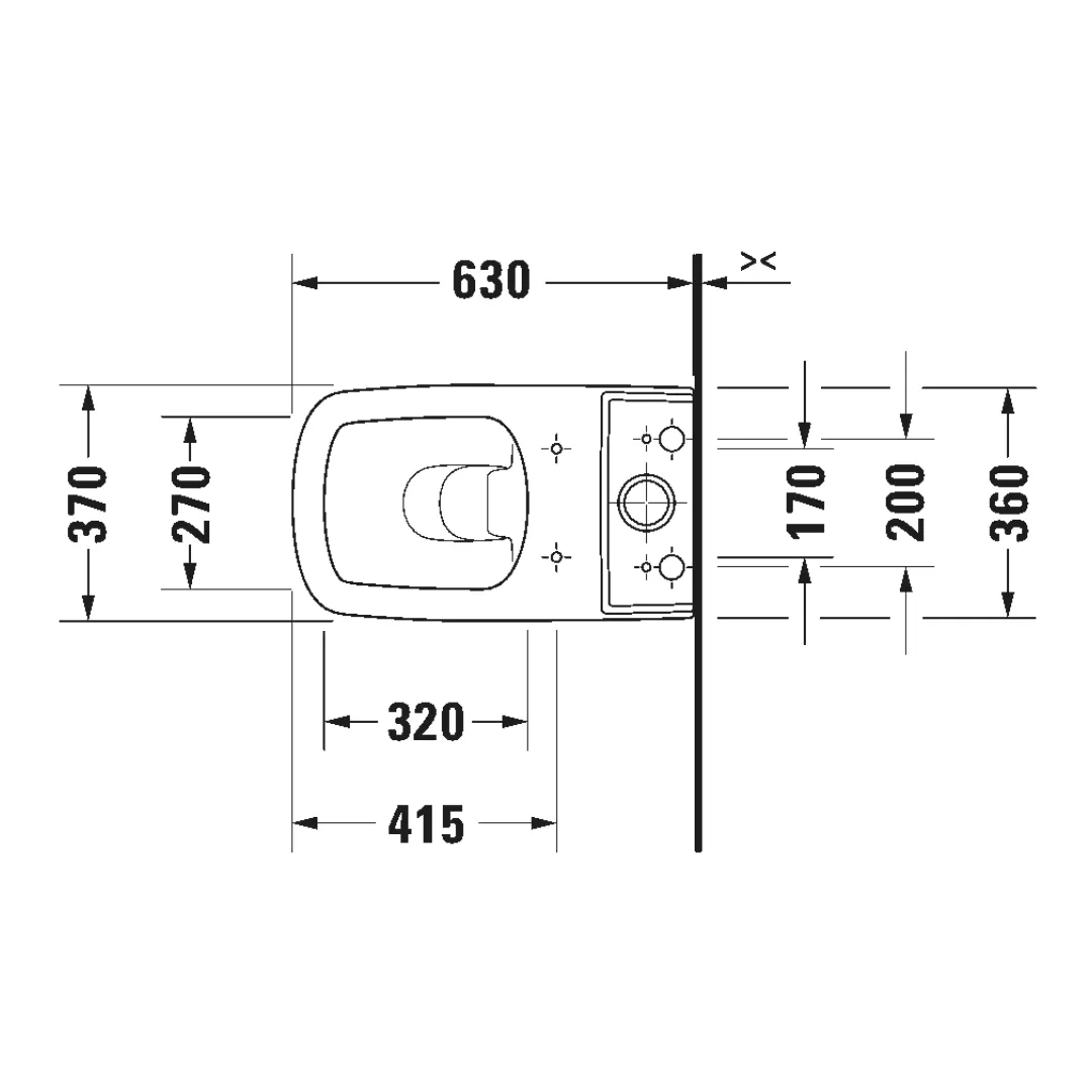 Bồn cầu 2 khối - DuraStyle