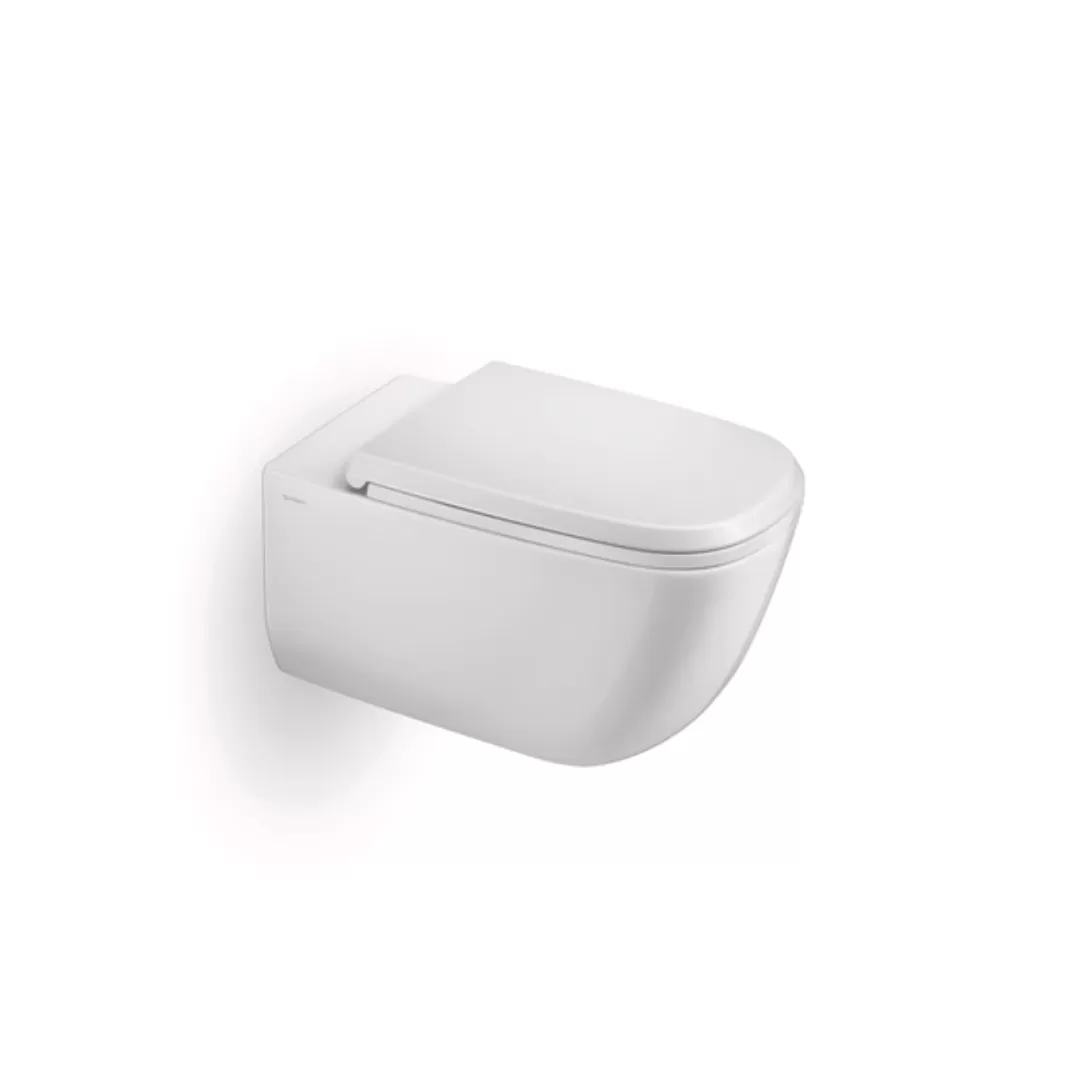 Bồn cầu treo tường 365x570mm, xả không vành, xả thẳng - Aurena