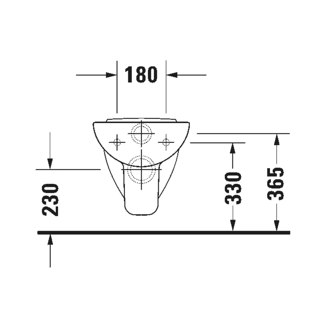 Bồn cầu treo tường - D. Code