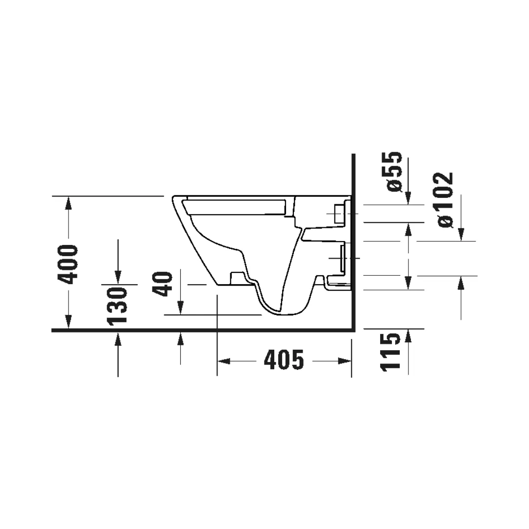 Bồn cầu treo tường - D-Neo