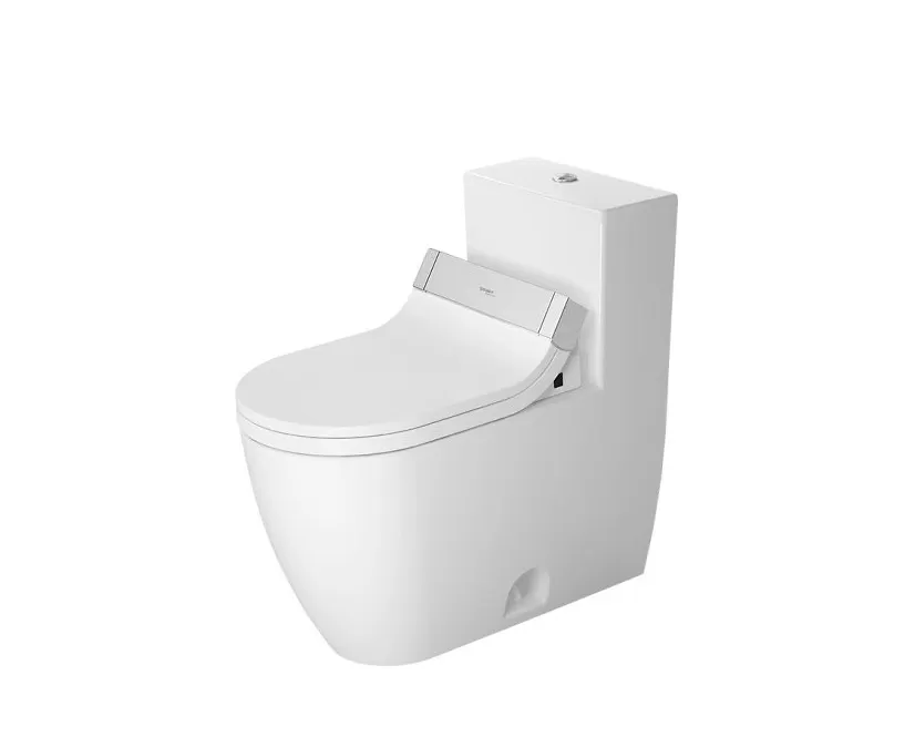 Bồn cầu đặt sàn một khối Darling New kết hợp với nắp điện tử