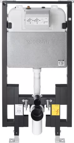 Két nước cao âm tường, xả 2 tốc độ, chống ngưng tụ, tự đứng 6/3 lít - DuraSystem