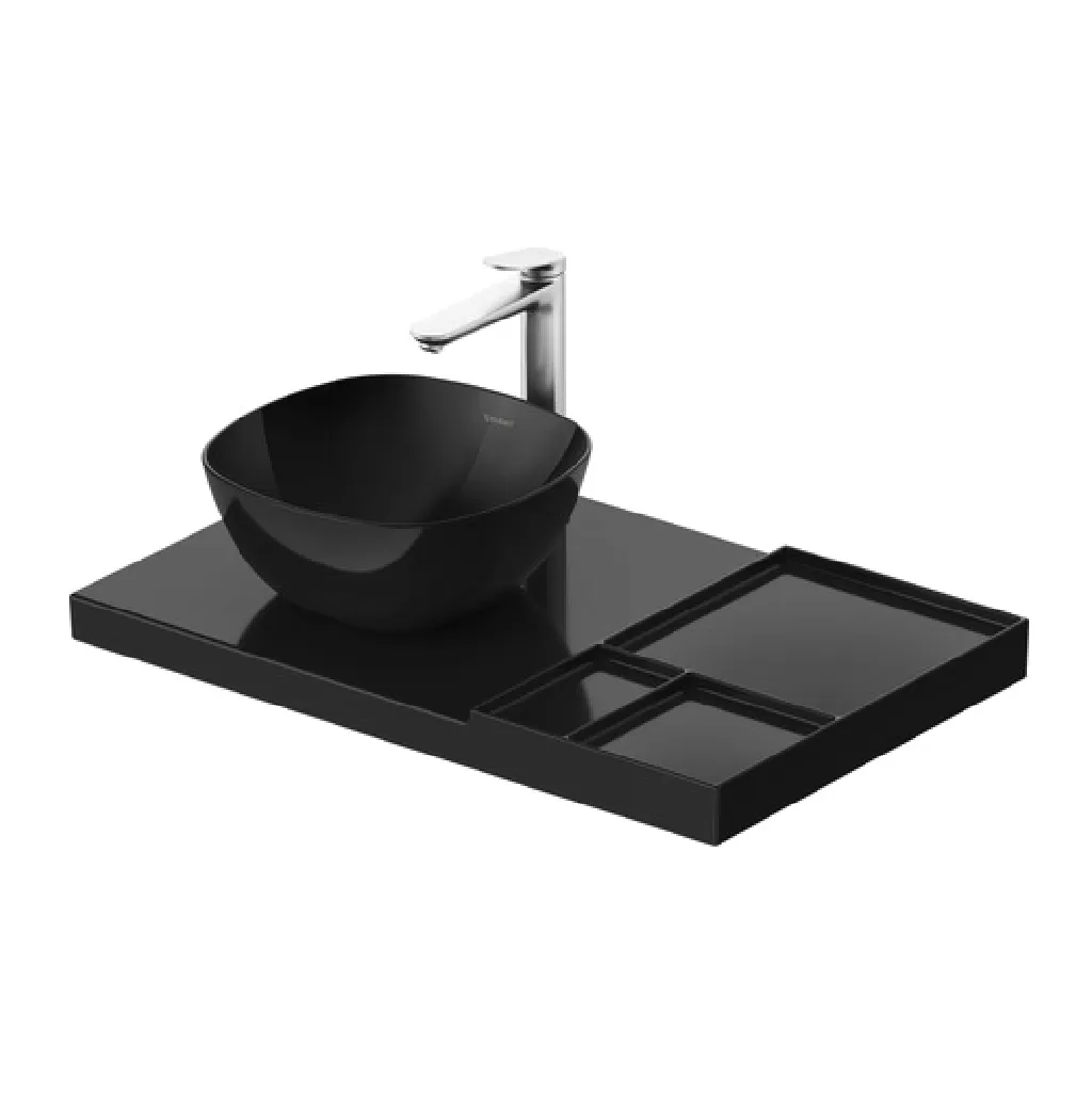 Chậu rửa đặt bàn 800x500mm, Có Lỗ thoát tràn - Aurena 099480