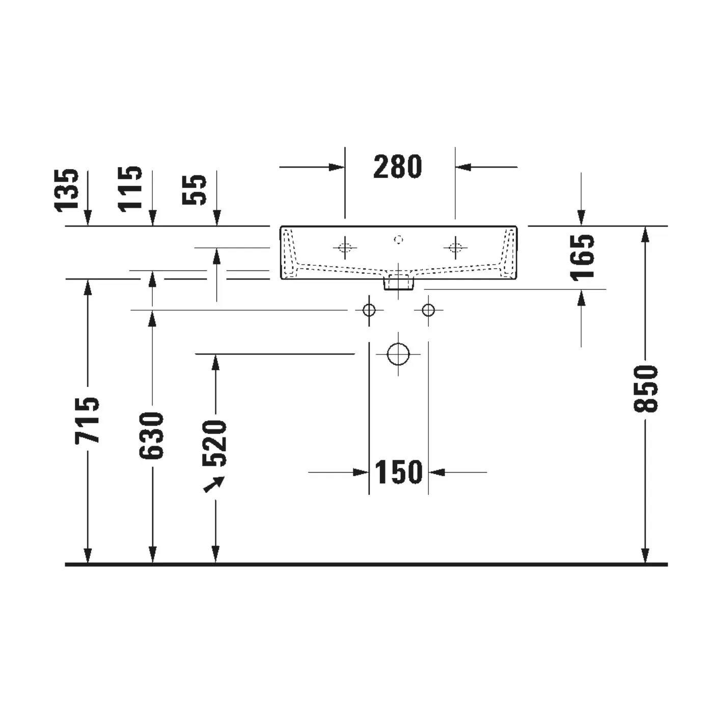 Chậu rửa đặt bàn - Vero Air