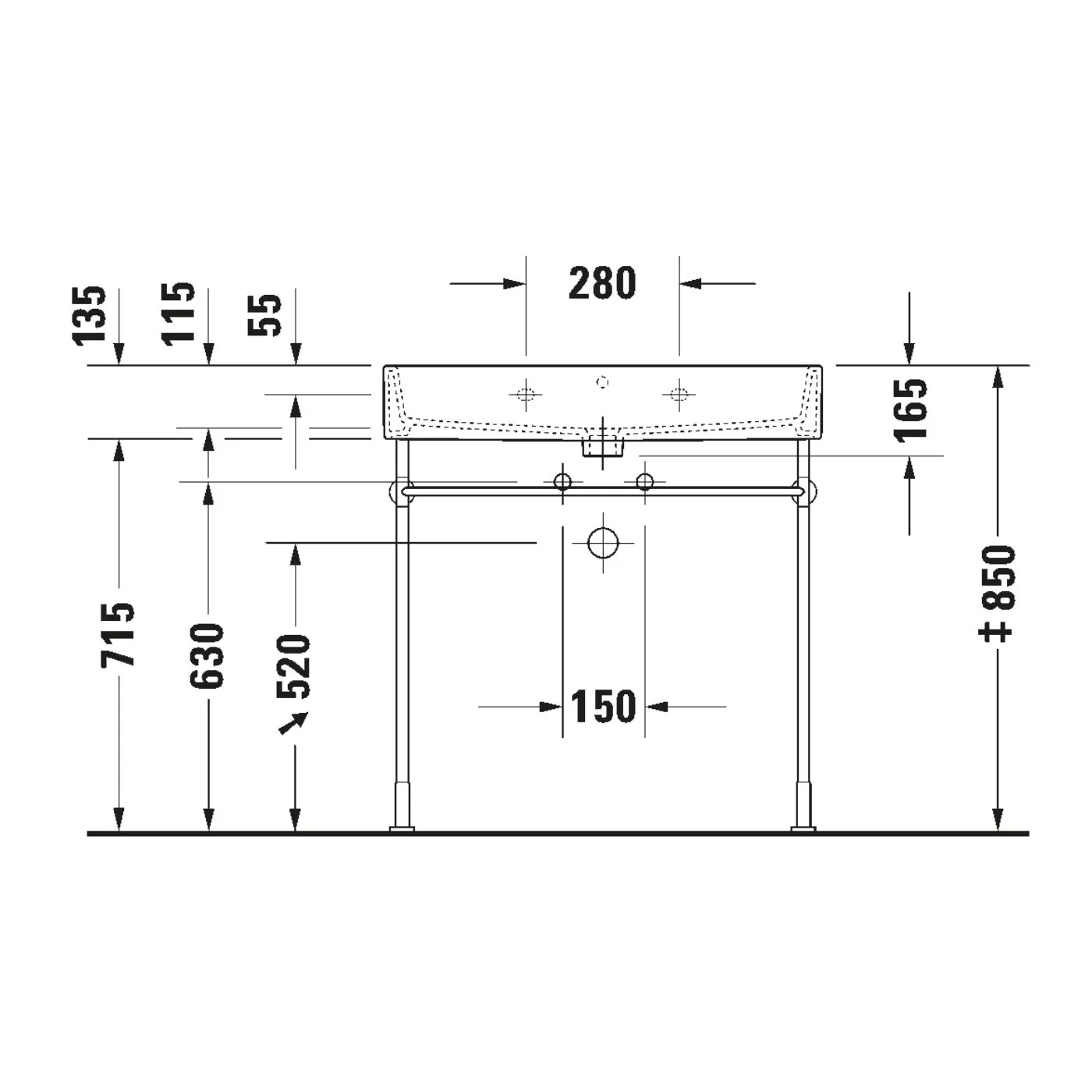 Chậu rửa đặt bàn - Vero Air