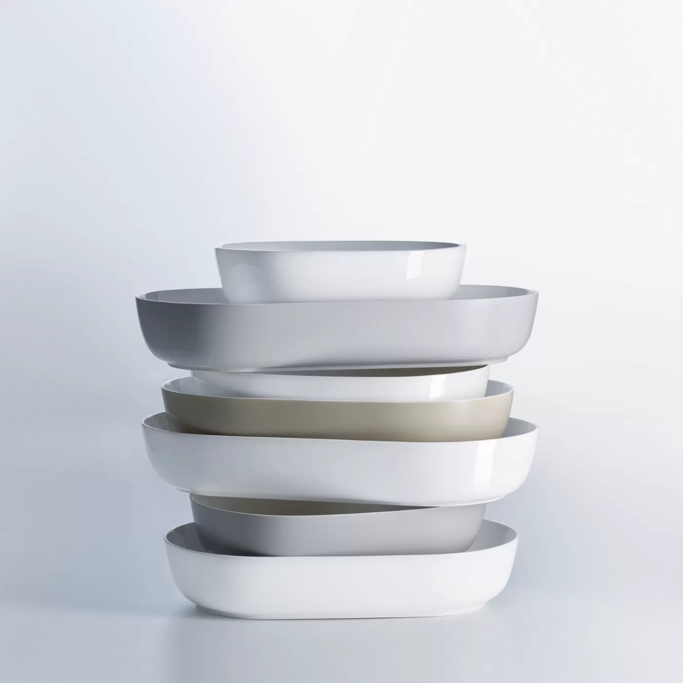 Chậu rửa đặt bàn 500x350mm, không có chống tràn - Luv