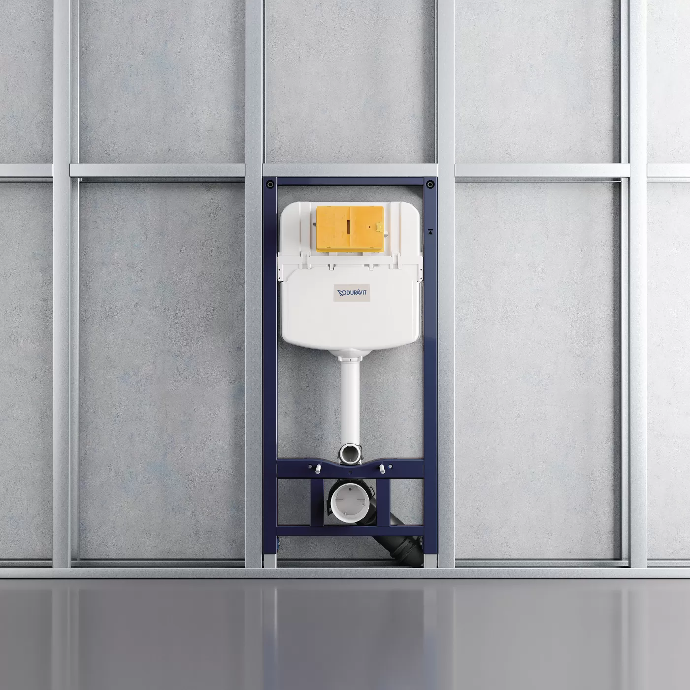Két nước âm tường, Công nghệ xả kép 4/3 lít - Durasystem