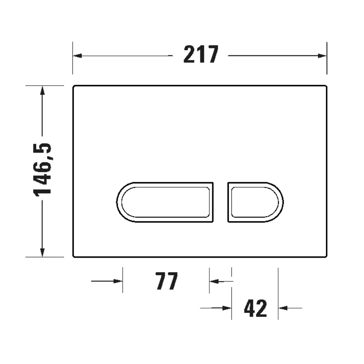 MẶT NẠ XẢ TỰ ĐỘNG VÀ XẢ CƠ MÀU KÍNH TRẮNG - A1 PLUS