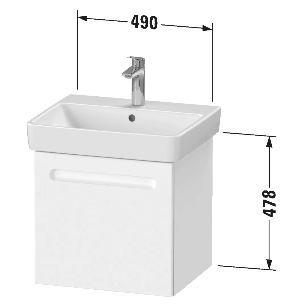 Tủ chậu treo tường - Duravit No.1