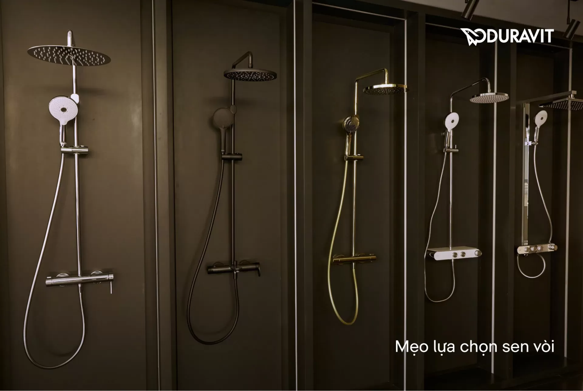 Mẹo hay để lựa chọn hệ sen vòi phù hợp